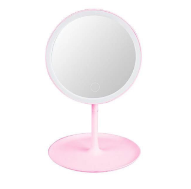 (Yilufa1688) Makeup mirror กระจกแต่งตัว กระจก กระจกแต่งหน้า กระจกพกพา กระจกมีไฟ กระจกมีไฟในตัว กระจกมีขาตั้ง กระจกมีมีไฟled กระจกมีไฟ3สี