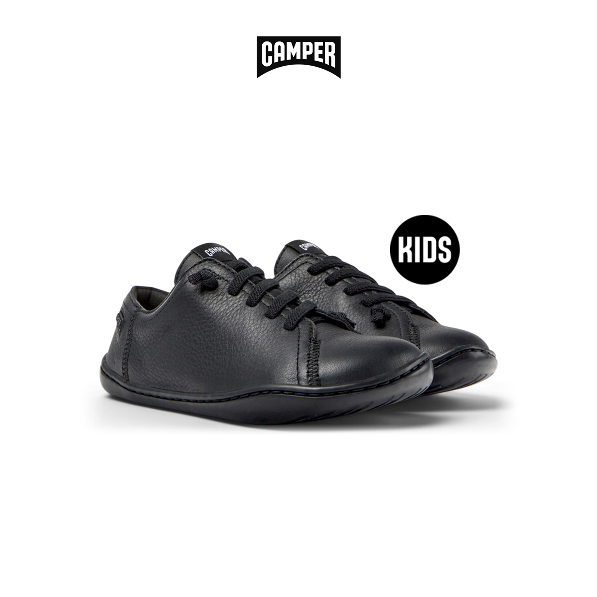 CAMPER รองเท้านักเรียน เด็กผู้ชาย รุ่น Peu Cami Kids สีดำ ( STU - 80003-146 ) ราคา 4,950 บาท*ส่งฟรี