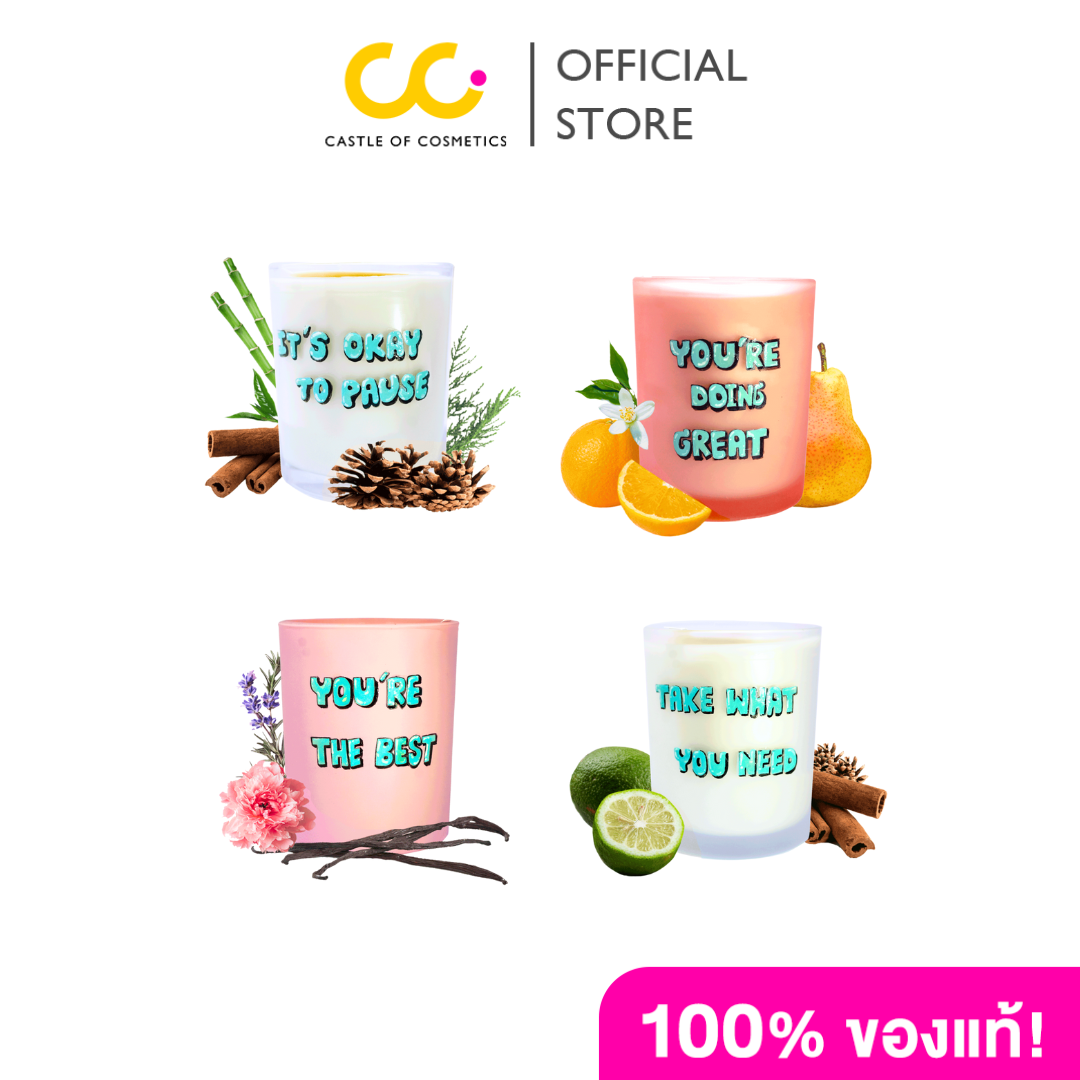 Whole Dream Island You'Re Wax Candle (150g) Soy Wax Scented Candle ราคา 279 บาท*ส่งฟรี