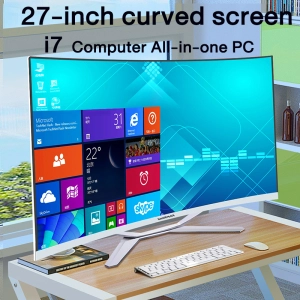 ภาพหน้าปกสินค้าใหม่ Lennovo Intel Core i7 ออล - อิน - วัน PC 27/24 นิ้ว คอมพิวเตอร์ เดสก์ท็อปพีซี แรม 16G+512G SSD 27 Inch คอมพิวเตอร์แบบจอโค้ง all in one pc computer gaming รับประกัน1ปี ซึ่งคุณอาจชอบสินค้านี้