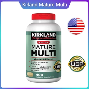 ภาพหน้าปกสินค้า(EXP.09/2024)Kirkland Signature Adult 50+ Mature Multi Vitamins & Minerals, 400 Tablets ที่เกี่ยวข้อง