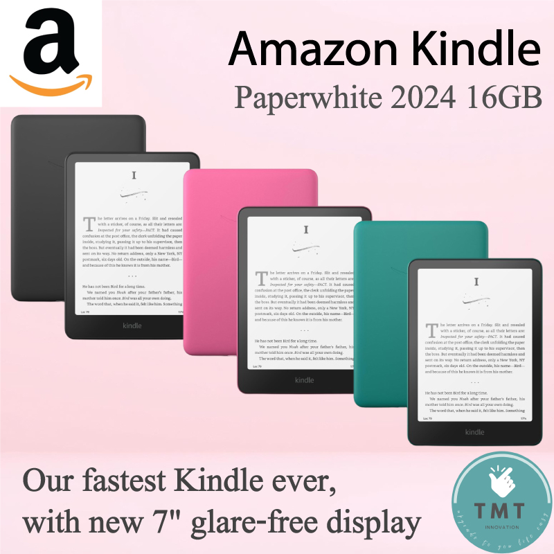 Amazon Kindle Paperwhite 6 12th Generation 2024 ราคา 7,454 บาท*ส่งฟรี