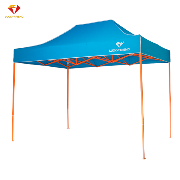 เต็นท์พับได้ LUCKYFRIEND ขนาด 2x3 เมตร โครงเหล็กหนาพิเศษ (สีส้ม) + ผ้าใบหนา 900D เต็นท์พับ เต็นท์ขายของ เต็นท์ เต็นท์ตลาดนัด เต้นขายของ เต้นท์พับ ราคา 2,350 บาท*ส่งฟรี