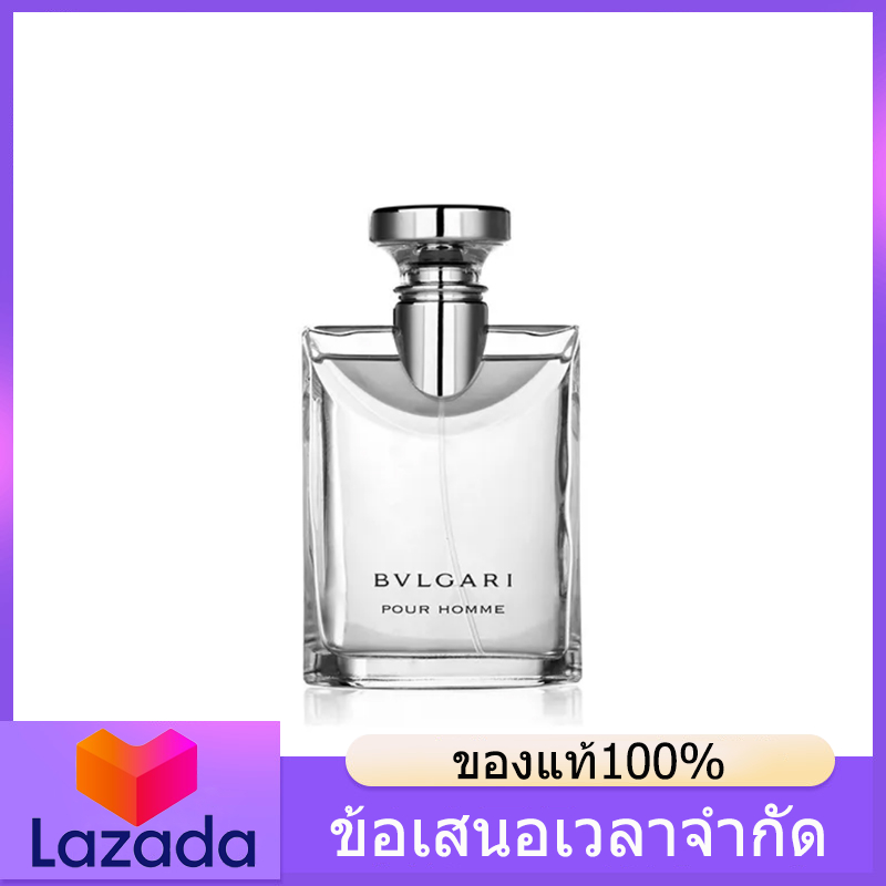 Original 100% Bvlgari Pour Homme Edt 100ml Perfume Men's Perfume Women's Perfume 24H Fast Delivery ราคา 3,290 บาท*ส่งฟรี