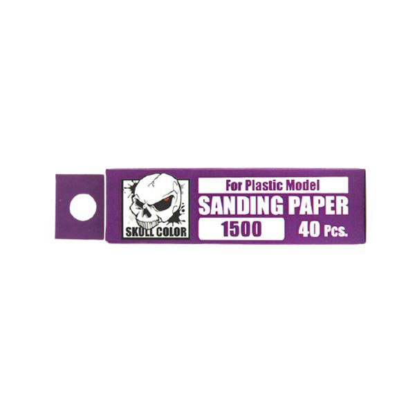 SKull Color 30.206 Sanding Paper 1500 (40 Pcs) SC30206SP1500 ราคา 39 บาท*ส่งฟรี