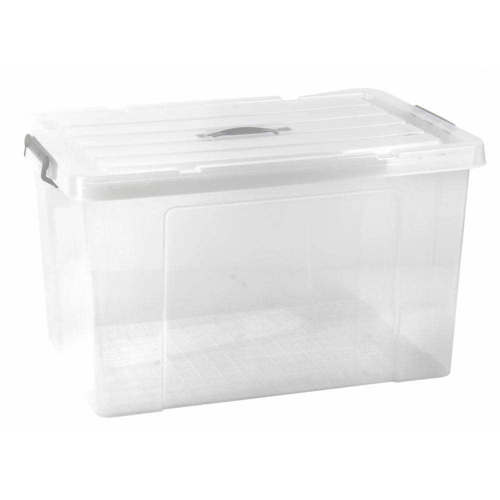 GOME กล่องเก็บของอเนกประสงค์ 117ลิตร ขนาด75.5x51.5x43ซม. สีใส TG51028 ราคา 599 บาท*ส่งฟรี