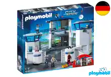 ภาพขนาดย่อของภาพหน้าปกสินค้าPlaymobil 6919 City Action Police Headquarters with Prison Figure เพลย์โมบิล ซิตี้แอคชั่น สำนักงานตำรวจ และเรือนจำ จากร้าน Playmobil บน Lazada