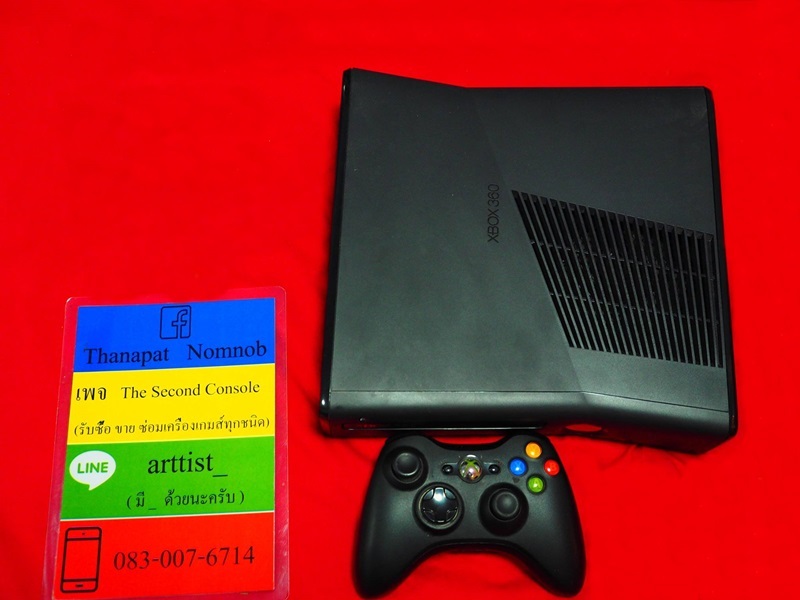 อุปกรณ์เกมมิ่งและเกม Microsoft เอกซ์บอกซ์ 360 สลิม RGH ราคา 3,800 บาท*ส่งฟรี