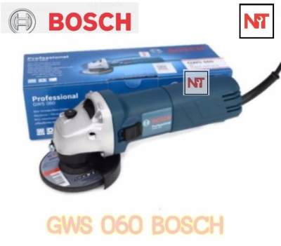 เจียร์ BOSCH GWS 060 ขนาด 4 นิ้ว ของแท้100% พร้อมใบรับประกัน 6 เดือน จาก Bosch หินเจียร์บ๊อช