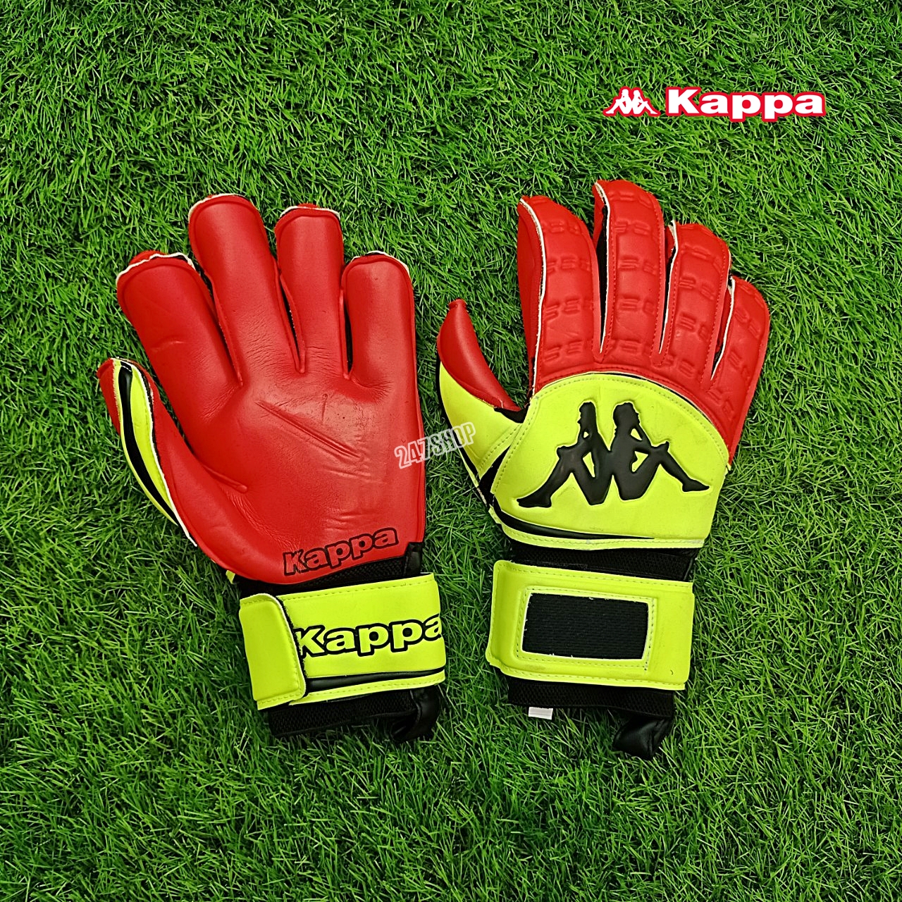 ถุงมือผู้รักษาประตู ถุงมือฟุตบอล ถุงมือแคปป้า ถุงมือโกล KAPPA GV-1512 พร้อมส่ง