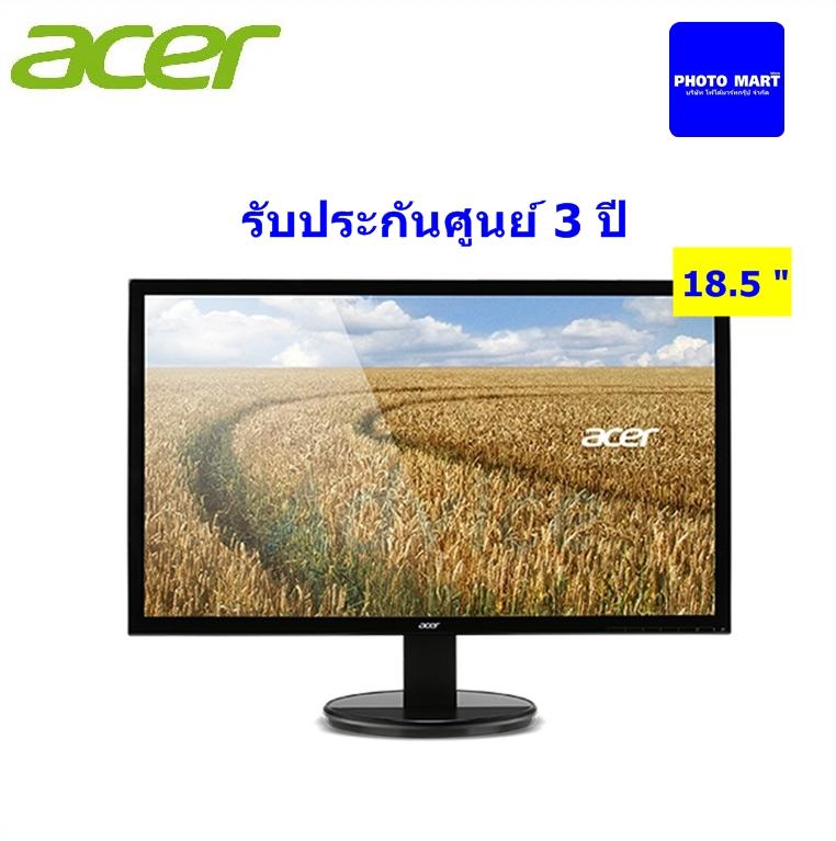 จอMonitor Acer 18.5  (รับประกันศูนย์ 3 ปี)