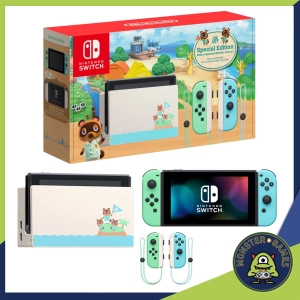 สินค้า เครื่อง Nintendo Switch Animal Crossing New Horizons Edition (Gen2)(Nintendo switch Console Gen 2)(Nintendo switch game)(Switch Animal Crossing)(เครื่อง Nintendo Switch Animal Crossing)(เครื่อง Switch)