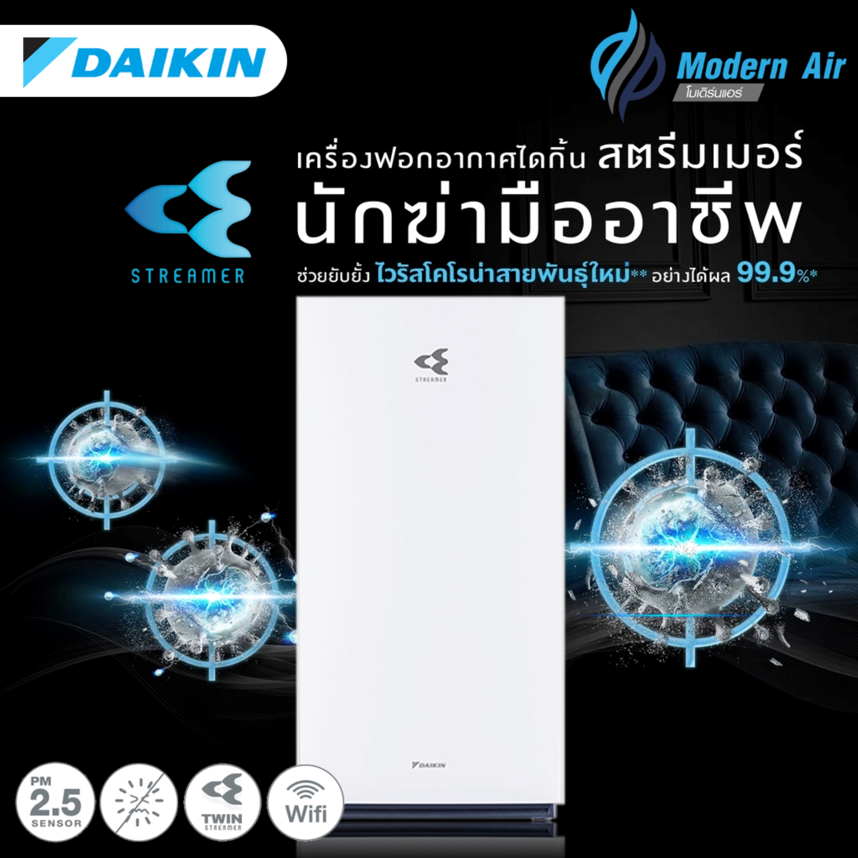 DAIKIN MC80ZV1S 2024 Model ราคา 15,900 บาท*ส่งฟรี