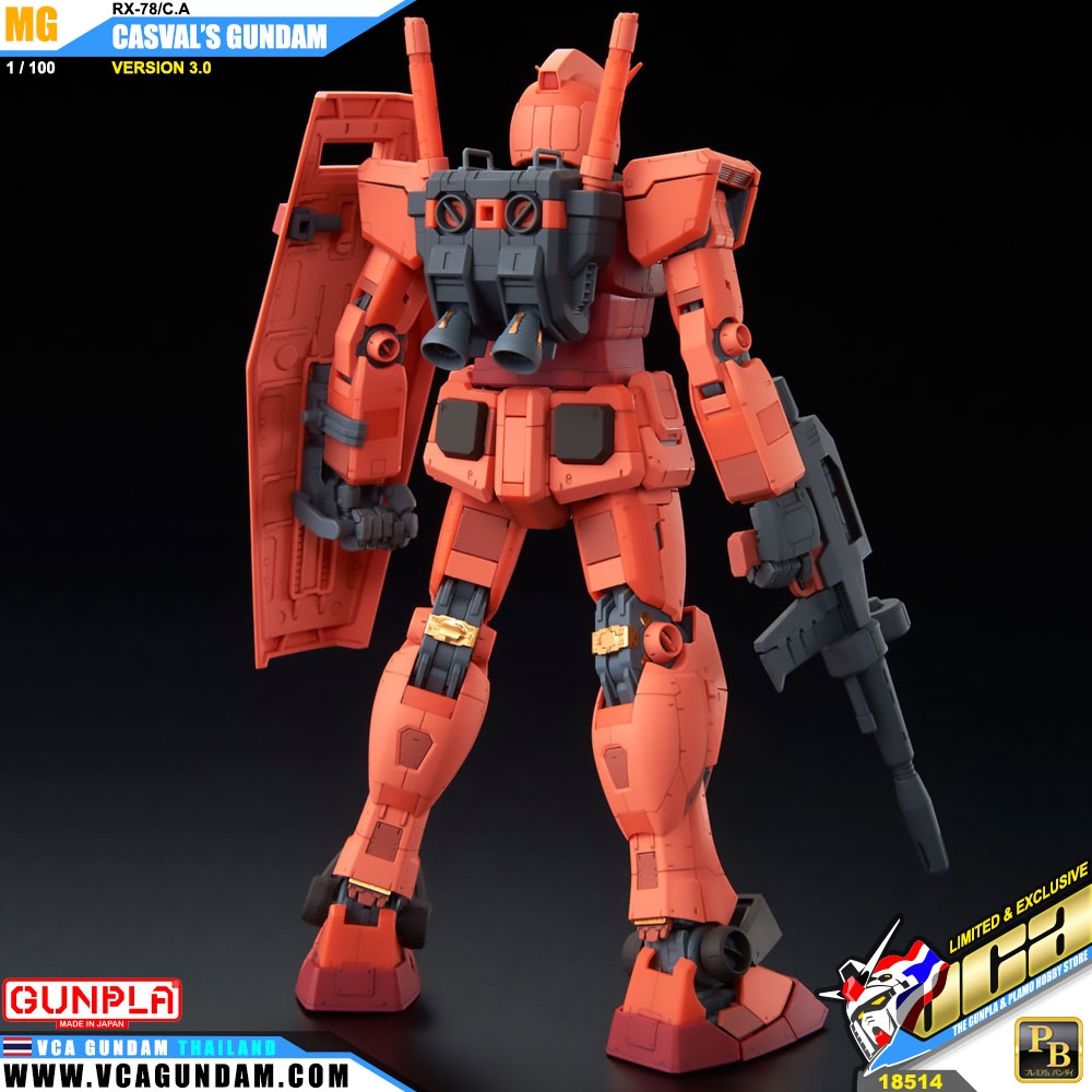 MG RX-78/C.A CASVALS GUNDAM VER 3.0 RX-78/C.A คาสวาล กันดั้ม