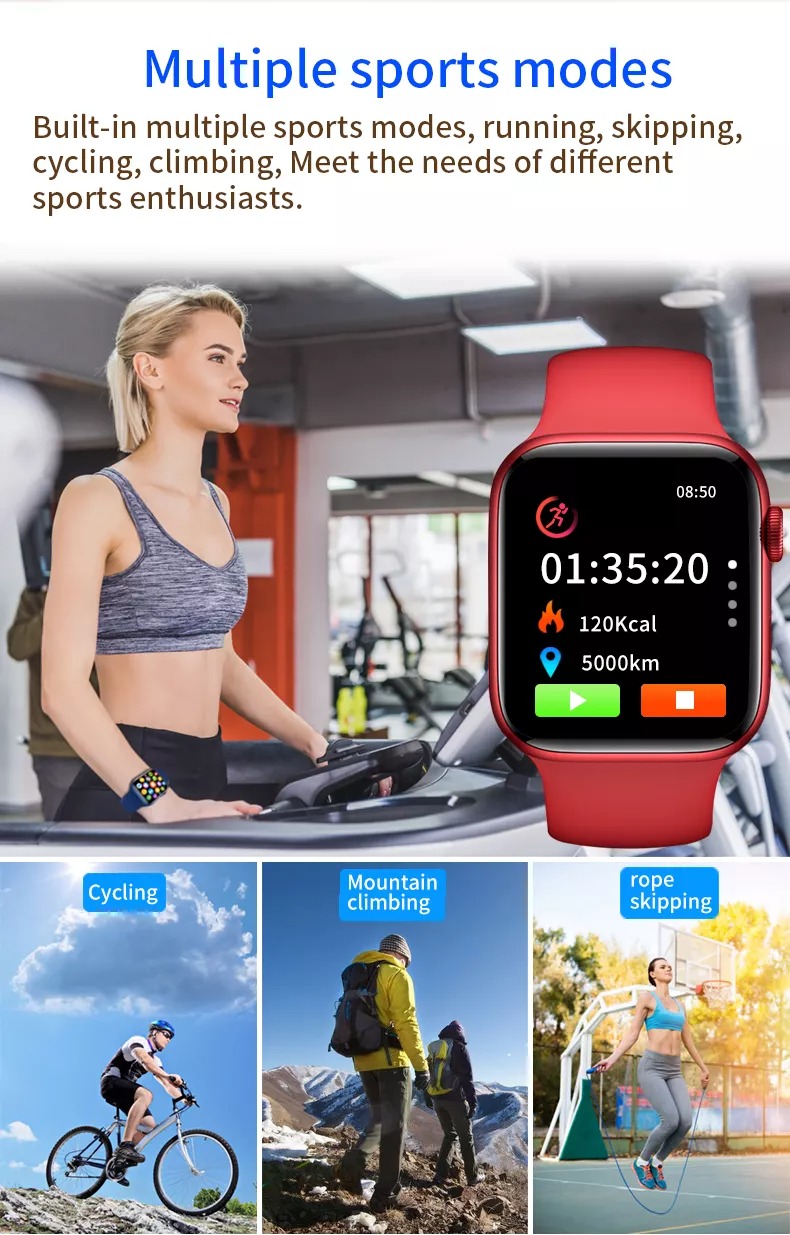 มุมมองเพิ่มเติมของสินค้า Samsung นาฬิกา smart watch แท้ สมาร์ทวอทช์ นาฬิกาสมาร์ทwatch นาฬิกาสมาร์ทวอช 2023 กันน้ํา IP67 โลหิตออกซิเจนในเลือด บลูทูธโทร กีฬา รองรับ Android IOS