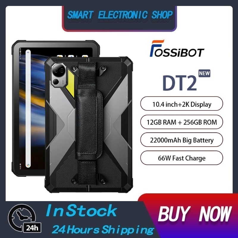 FOSSiBOT DT2 แท็บเล็ตที่ทนทานPad 20GB + 256GB 22000MAh Android 13 แท็บเล็ตพีซี 10.4 นิ้วocta Core 4G LTEแท็บเล็ต 66W Fast Charge ราคา 10,800 บาท*ส่งฟรี