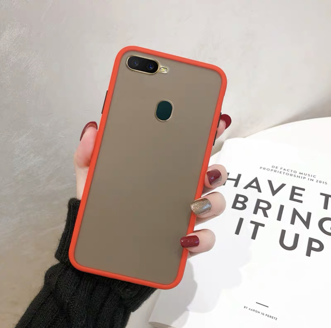 เคสโทรศัพท์ หัวเว่ย Case Huawei Y7Pro 2018 เคสกันกระแทก ขอบสีหลังขุ่น