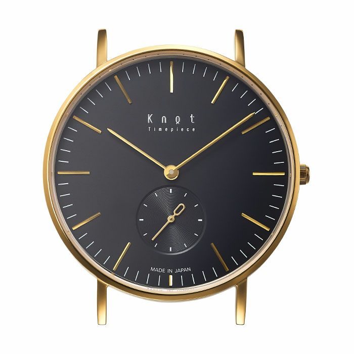 KNOT | นาฬิกาข้อมือ Small Second ของแท้ (ผลิตในประเทศญี่ปุ่น ) Made in Japan รุ่น CS-36YGBK ราคา 5,843 บาท*ส่งฟรี