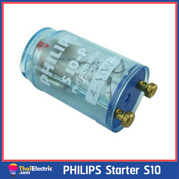 มุมมองเพิ่มเติมของสินค้า Philips starter สตาร์ทเตอร์ S10 ฟิลิปส์ 4-65W