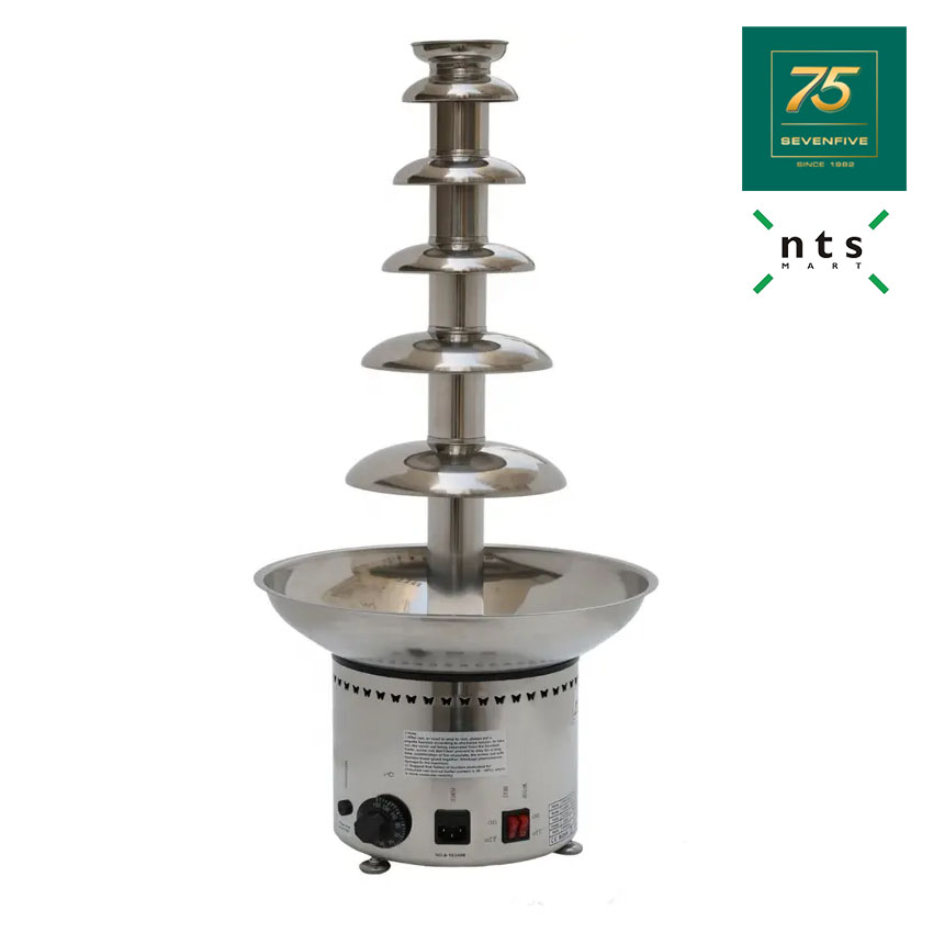 PRIMO เครื่องทำช็อคโกแลตฟองดู เครื่องทำฟองดู แบบน้ำตก 6ชั้น PIM1-CF6 ราคา 25,575 บาท*ส่งฟรี