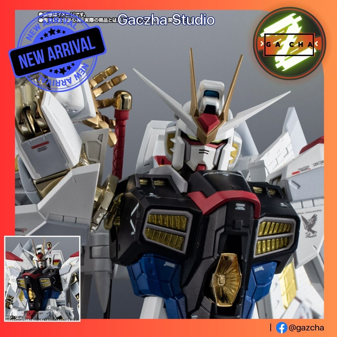 [In Stock] CHOGOKIN MIGHTY STRIKE FREEDOM GUNDAM ราคา 17,000 บาท*ส่งฟรี