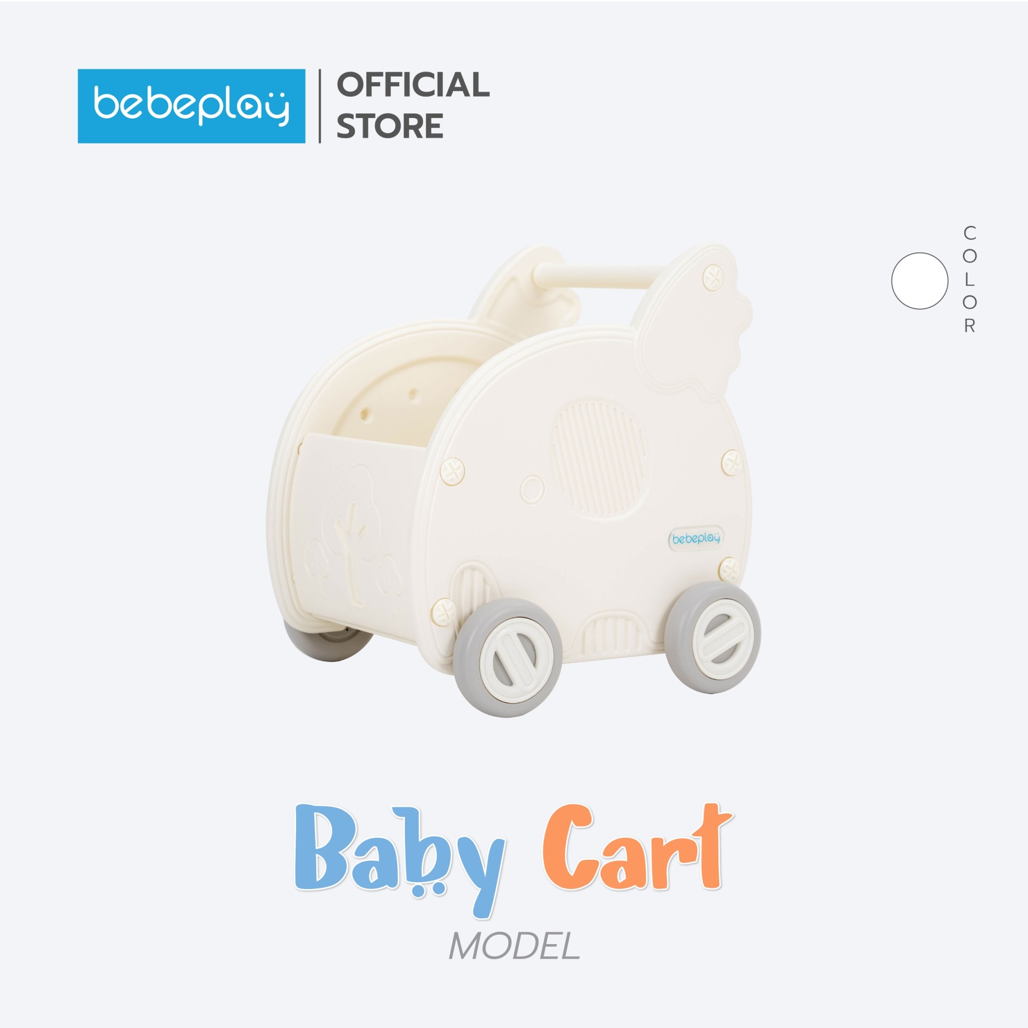 bebeplay Baby Cart รถเข็นของเล่นเด็ก ราคา 890 บาท*ส่งฟรี