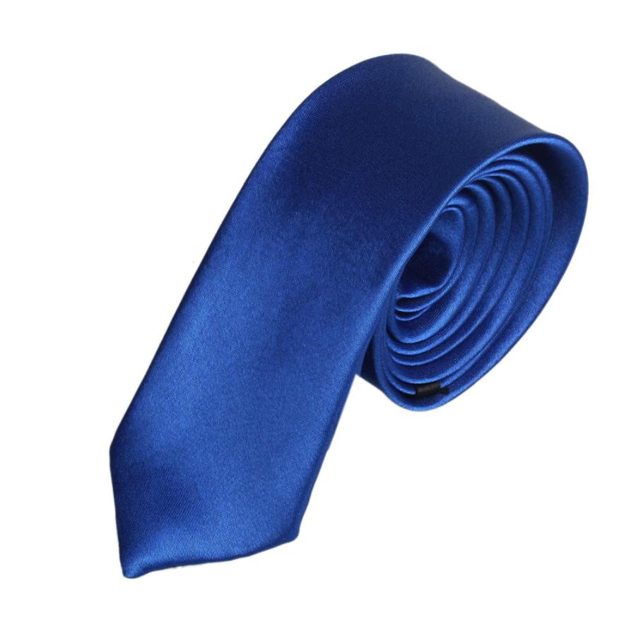 เนคไท Slim Necktie Tie Wedding Classic Jacquard Woven Solid Color Plain Skinny Silk