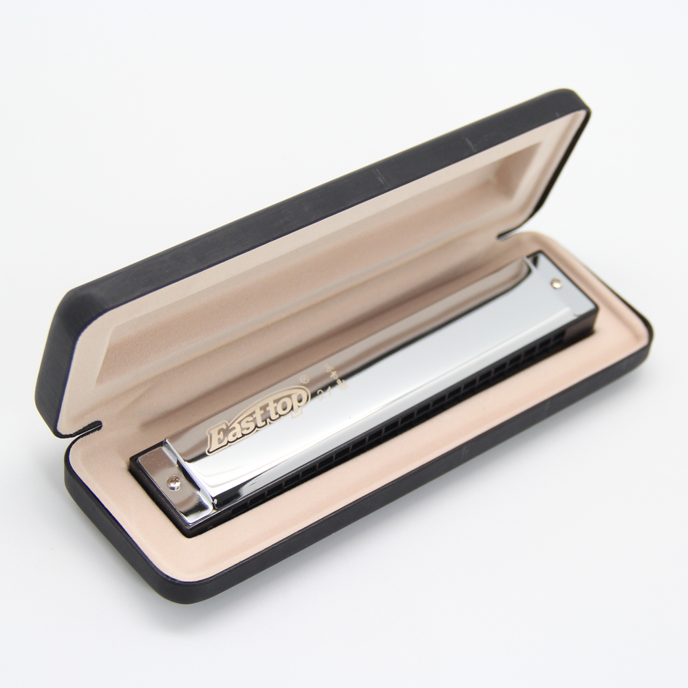 Easttop Harmonica 21 Hole Tremolo Harmonica Mouth Organ for Beginner Students Children Birthday Gift T21 ราคา 977 บาท*ส่งฟรี