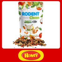 ผลไม้อบแห้ง ผักอบแห้ง สำหรับสัตว์กินพืช RODENT CLEAN by HONEY PETZ