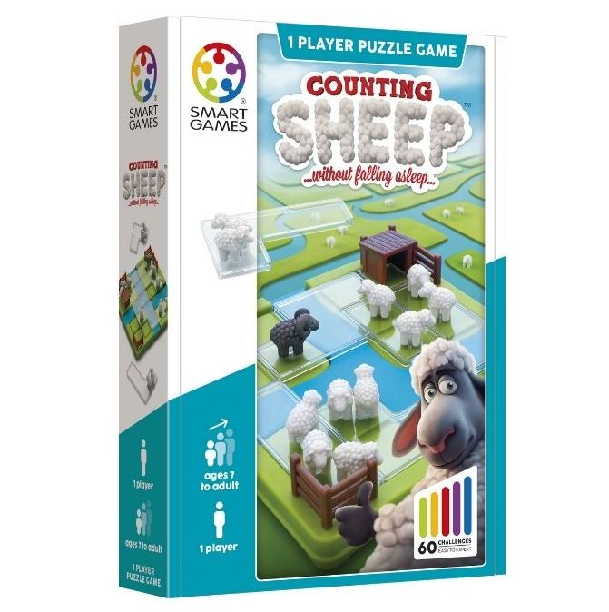 Smart Games, Counting Sheep, Brain Training Toy, Genuine Copyright from Belgium, for Children 7 Years and Up. ราคา 952 บาท*ส่งฟรี