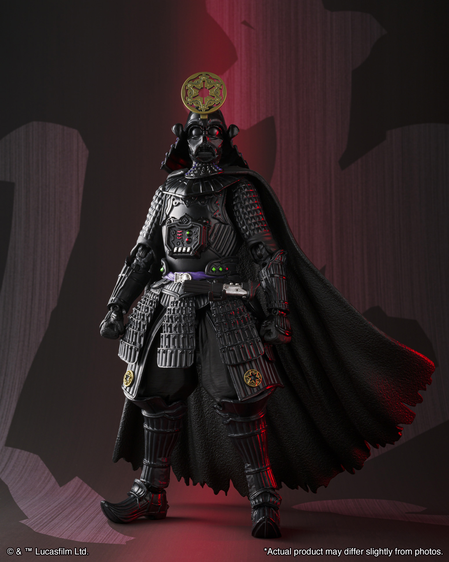ของเล่นและโมเดลสะสม Bandai (บันได) TAMASHII MEISHO MOVIE REALIZATION SAMURAI TAISHO DARTH VADER [VENGEFUL SPIRIT]