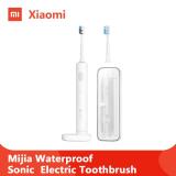 แปรงสีฟันไฟฟ้า รอยยิ้มขาวสดใสใน 1 สัปดาห์ หนองคาย Xiaomi Mijia Waterproof Sonic Electric Toothbrush แปรงสีฟันไฟฟ้าแบบพกพาไร้สาย แปรงสีฟัน ฟันแปรง Youpin BET C01