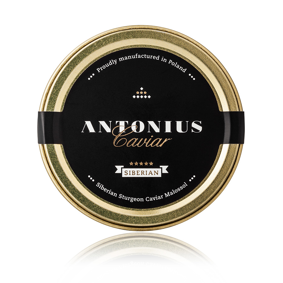 Antonius Siberian Caviar (Siberian Sturgeon) 5 Star / Antonius Caviar (Siberian) 5 Stars ราคา 2,430 บาท*ส่งฟรี