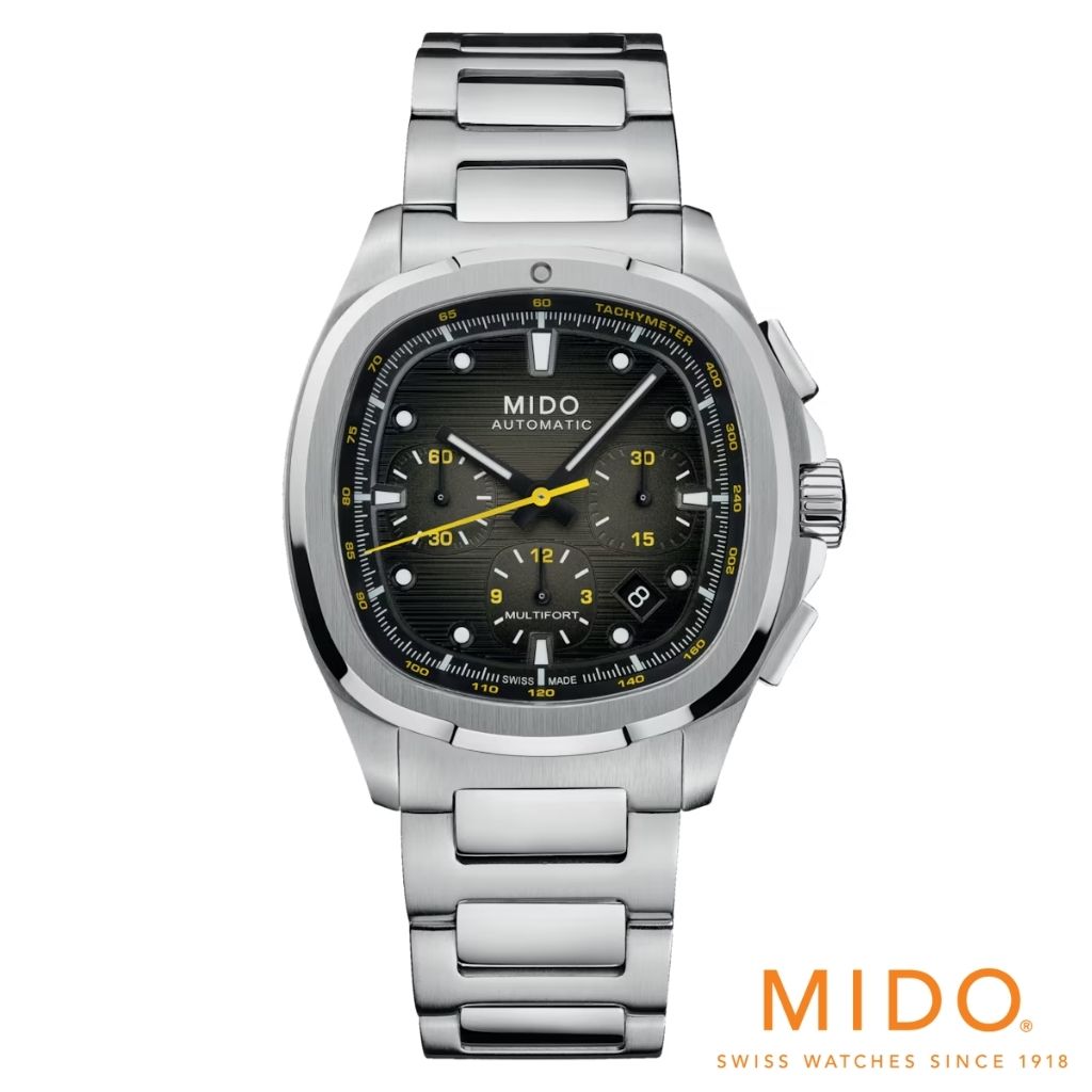 MIDO รุ่น Multifort TV Chronograph นาฬิกาสำหรับผู้ชาย รหัสรุ่น M049.527.11.081.00 สเปเชี่ยลเอดิชั่น (สายพิเศษ 1 เส้น) ราคา 88,100 บาท*ส่งฟรี