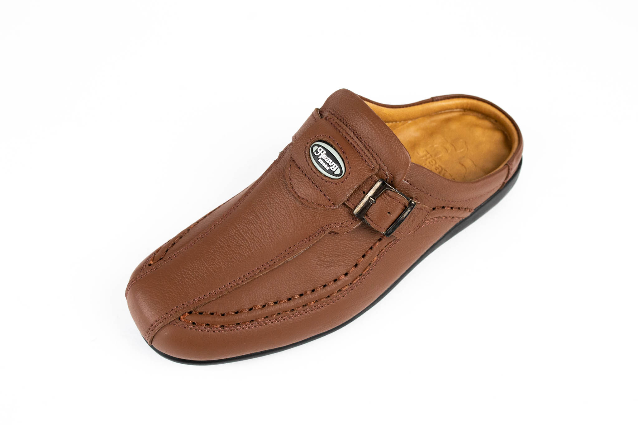 Heavy shoes men's open toe genuine leather shoes ps3960 ราคา 995 บาท*ส่งฟรี