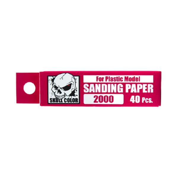SKull Color 30.207 Sanding Paper 2000 (40 Pcs) SC30207SP2000 ราคา 39 บาท*ส่งฟรี