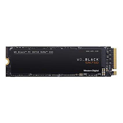 ลองดูภาพสินค้า 🔥HOT🔥 250GB 500GB 1TB SSD WD Black SN750 M.2 PCIe NVMe Gen3 WDS250G3X0C WDS500G3X0C WDS100T3X0C V.2021 รับประกัน 5 ปี