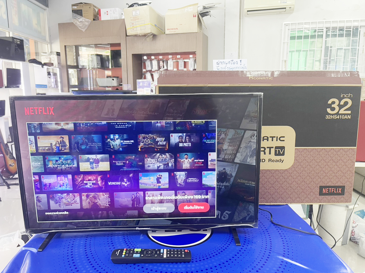 Smart Tv Aconatic 32Hs410An 32 Inches, Excellent Condition, Beautiful Screen, Great Price. ราคา 3,350 บาท*ส่งฟรี