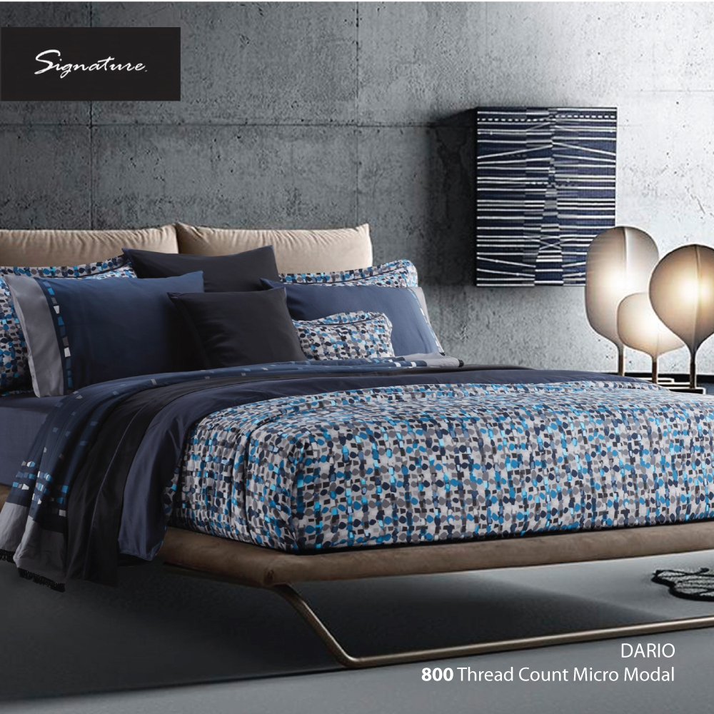 SANTAS HOME ปลอกผ้านวมรุ่น รุ่น Dario Micromodal 800 เส้นด้าย ราคา 6,275 บาท*ส่งฟรี
