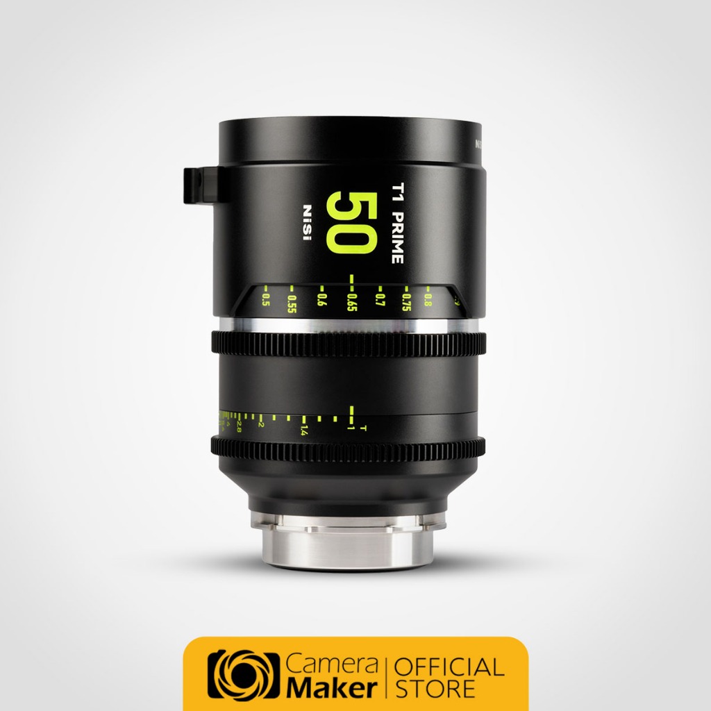 (Pre-Order) Nisi Cine T1 Series 50mm T1 [Lpl] Lens for Film Photography (Center Insurance Included) ราคา 100,900 บาท*ส่งฟรี