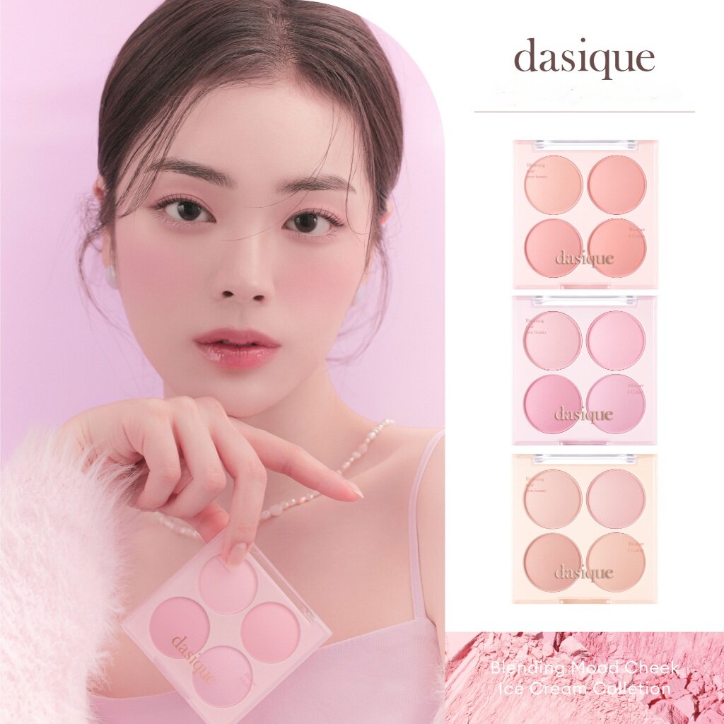 Dasique Blending Mood Cheek Ice Cream Collection # Daisyk Blush ราคา 298 บาท*ส่งฟรี