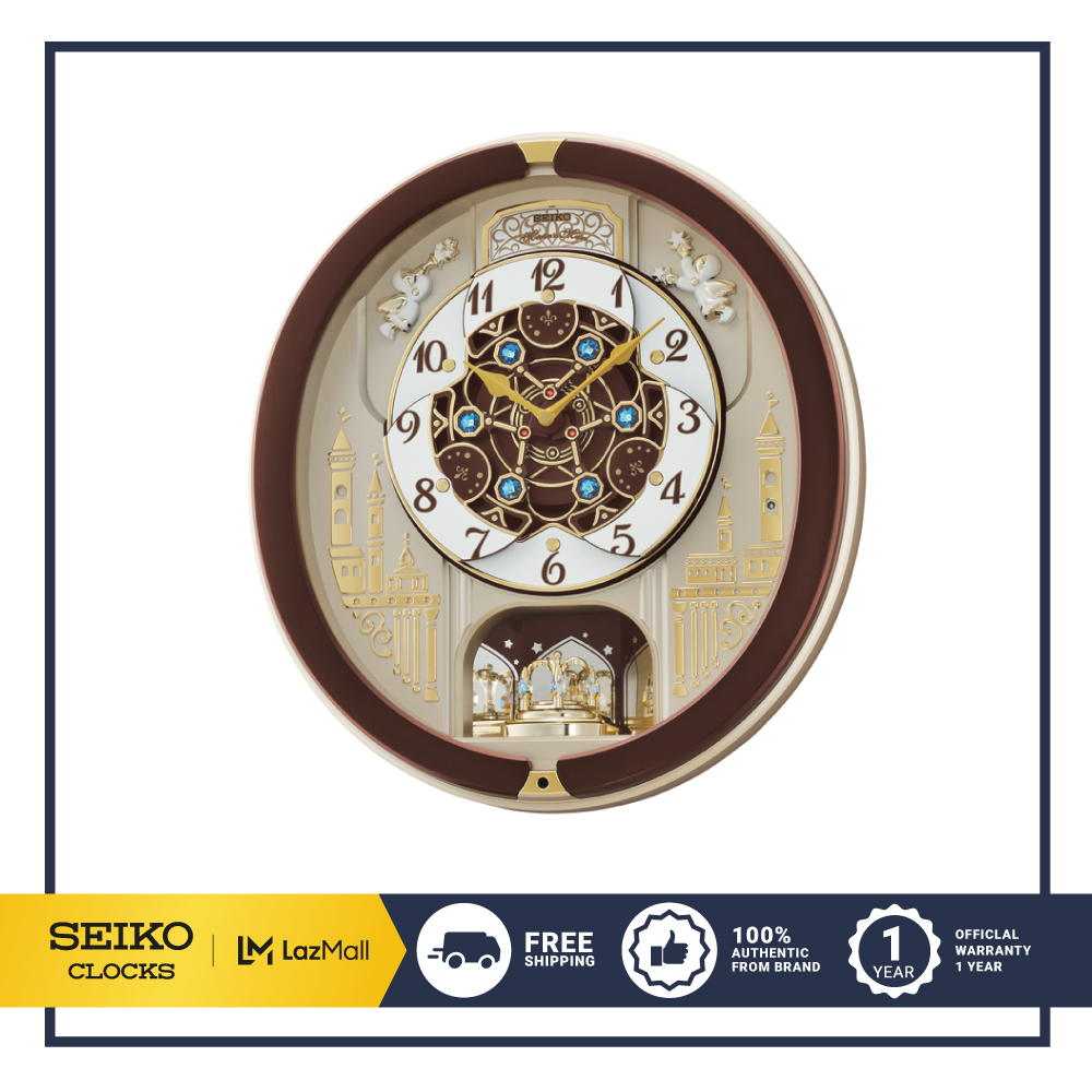 SEIKO CLOCKS นาฬิกาเมโลดี้ รุ่น QXM291B ขนาด 17x15 นิ้ว ราคา 8,000 บาท*ส่งฟรี