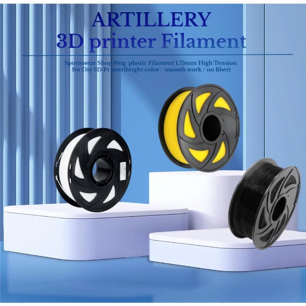 3D Printer Filament 1.75mm PETG Printing Material Consumable High Tenacity for DIY ราคา 235 บาท*ส่งฟรี
