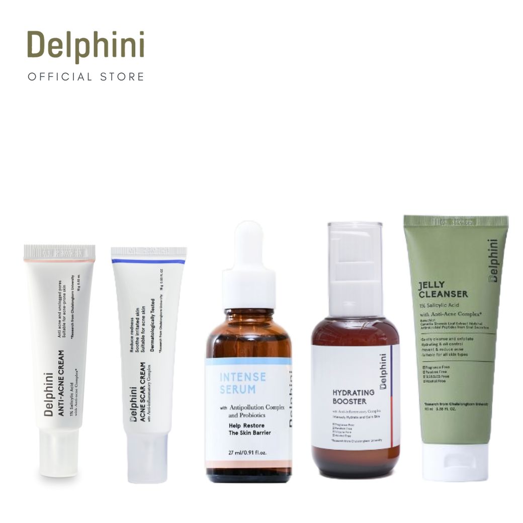 DELPHINI SKINCARE FULL SET ราคา 2,900 บาท*ส่งฟรี
