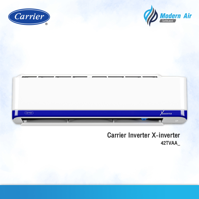 CARRIER แอร์ติดผนังระบบอินเวอร์เตอร์ ขนาด 27200 BTU รุ่น XINVERTER 38TVAA030-703/42TVAA030-703 จาก ร้าน Modern air