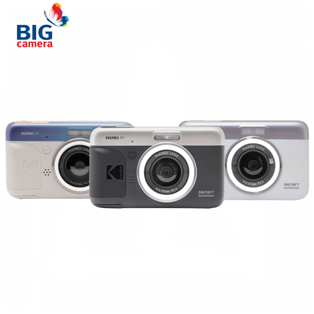 กล้องถ่ายรูป กล้องดิจิตอล Big Camera Kodak Pixpro P1 - กันน้ำ Y2K ราคา 5,990 บาท*ส่งฟรี