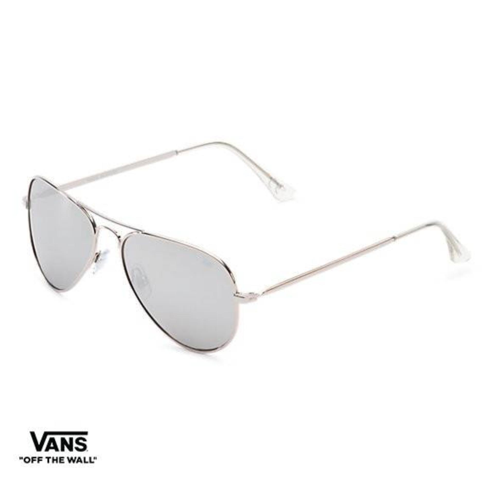 เช็คราคาแว่น Vans Apprehend Shade แว่นแฟชั่น VN0A2RHZSLV Silver mirror polarized sunglasses (พร้อมส่ง) แถมฟรีกล่อง (มีเก็บเงินปลายทาง) RV-105