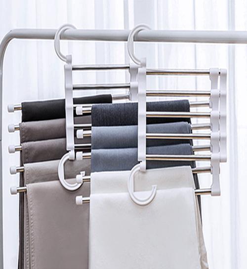 Yifeng ที่แขวนกางเกง แขวนเสื้อ ไม้แขวนเก็บในตู้เสื้อผ้า hl 3134 ราคา 26 บาท*ส่งฟรี