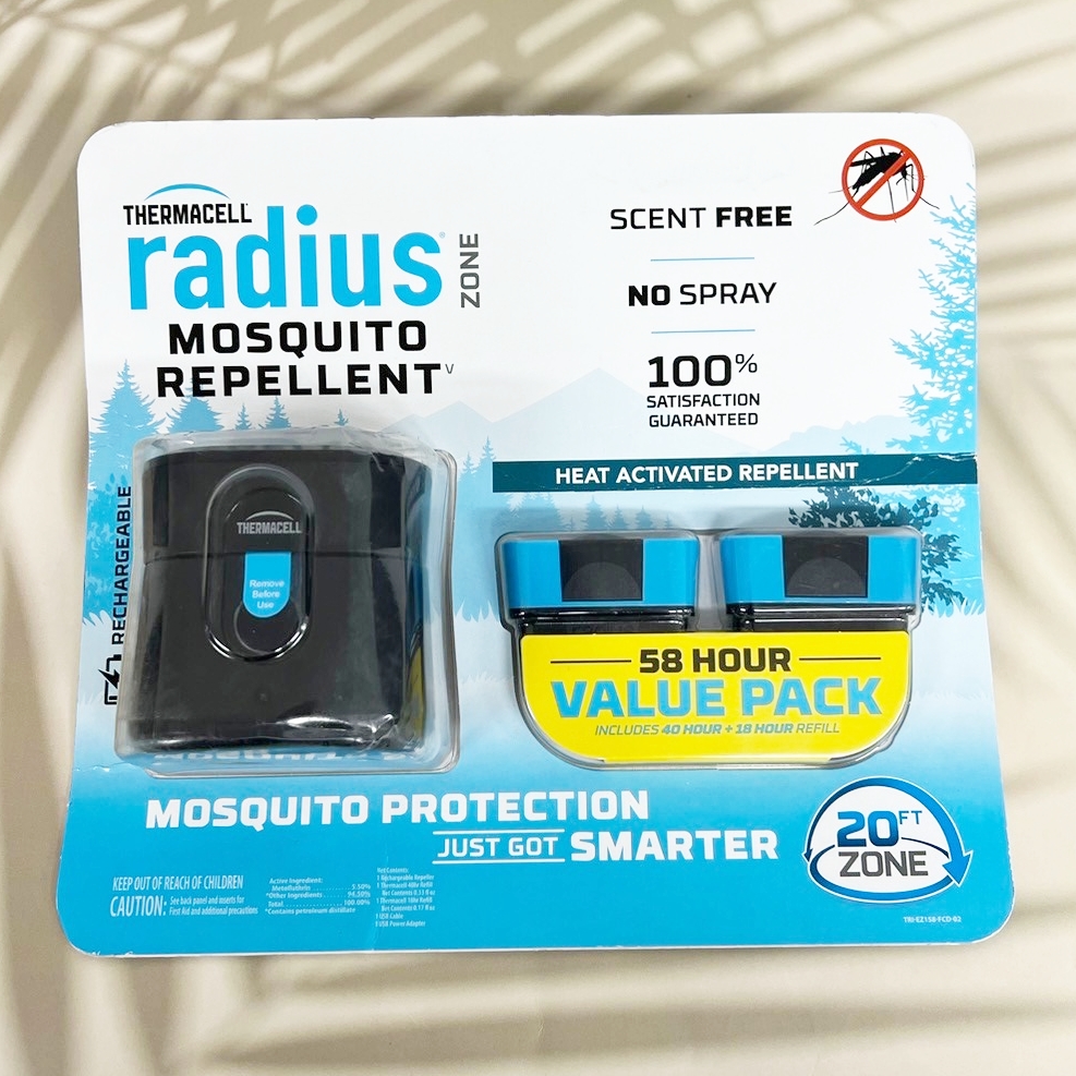 เทอมาเซล เครื่องไล่ยุง แบบชาร์จไฟได้ Radius Zone Mosquito Repellent, 58 hours Refill _ Thermacell® ราคา 3,998 บาท*ส่งฟรี