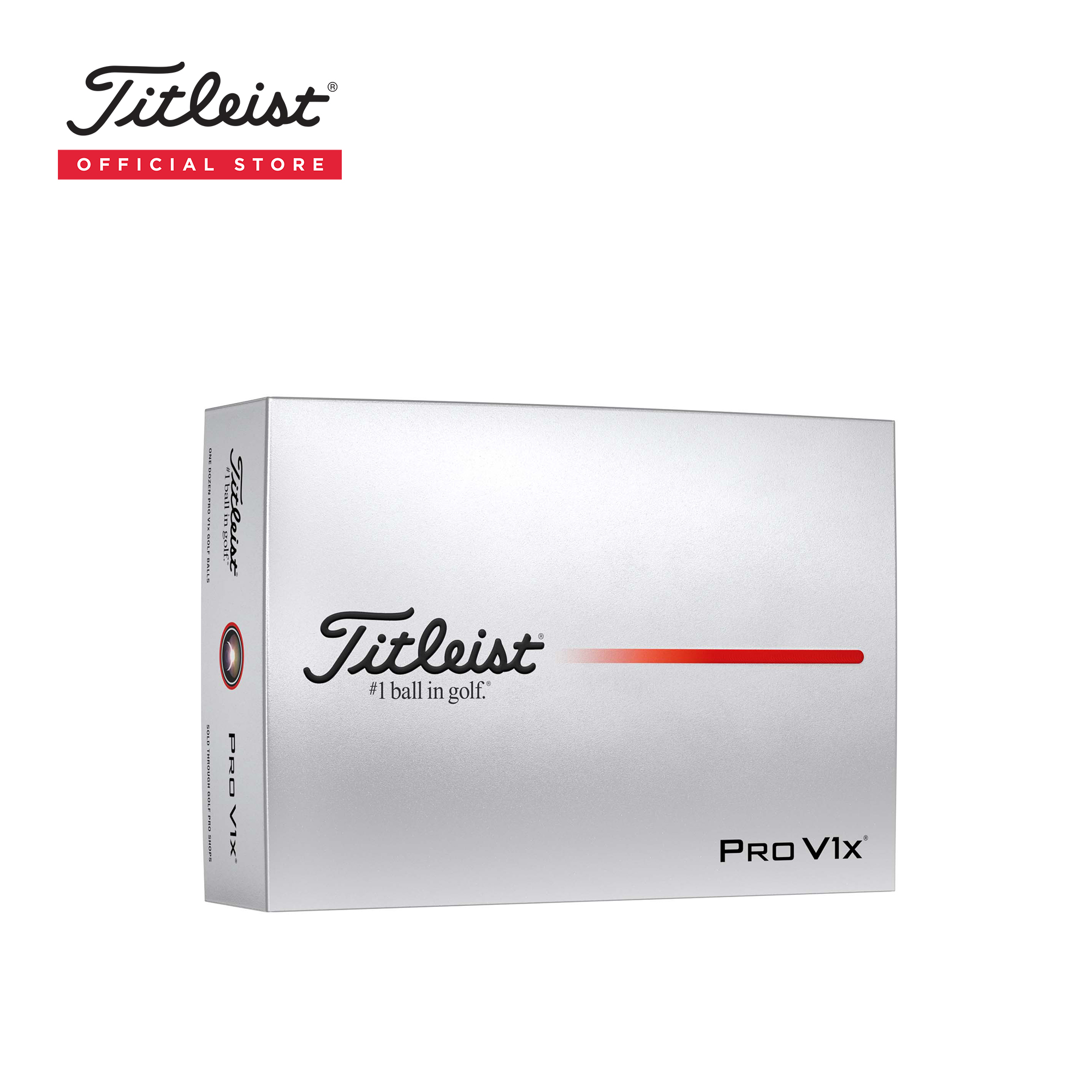 2025 Titleist Pro V1x® Golf Balls [NEW] - White ราคา 2,120 บาท*ส่งฟรี